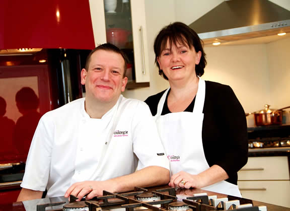 Mark and Bernie Doe of Just Cooking County Kerry